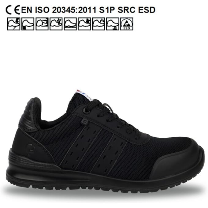 Quick Schoen Sprint Dark QS0561 S1P - Zwart - 46