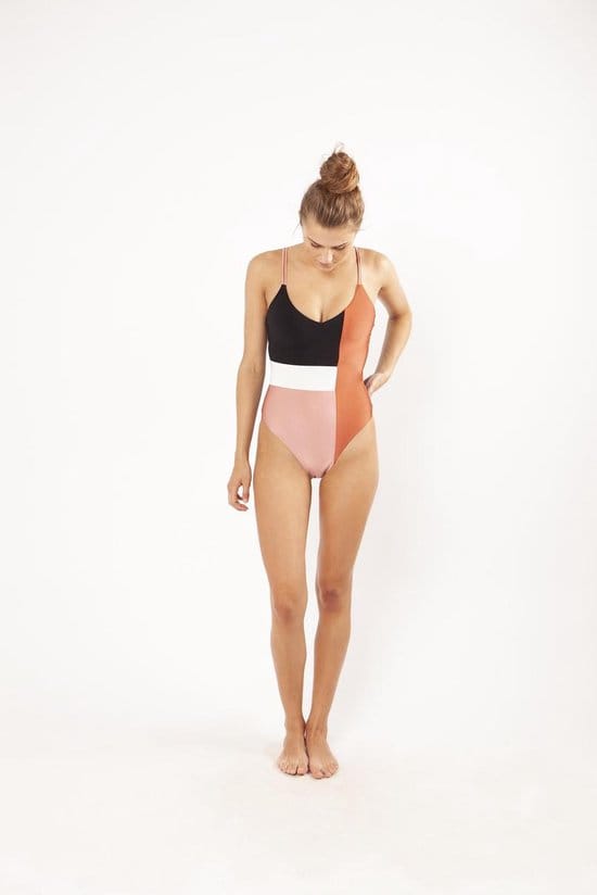Barts - Lourdes V-Neck One Piece - dusty pink - Vrouwen - Maat 42