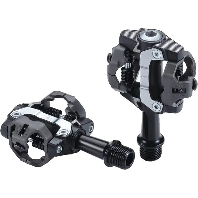 BBB Cycling ForceMount Fietspedalen MTB – Clipless Set MTB Pedalen – Aluminium – Zwart – BPD-14