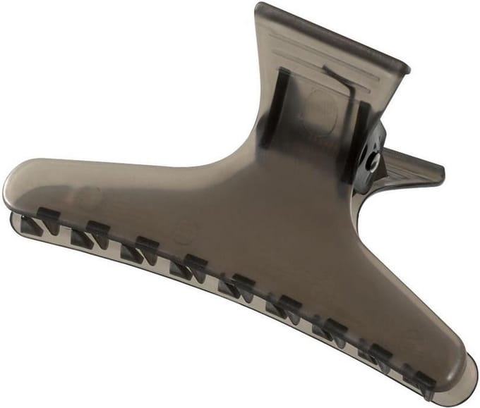 Comair Afdeelklemmen plastic zwart groot Zwart 12st