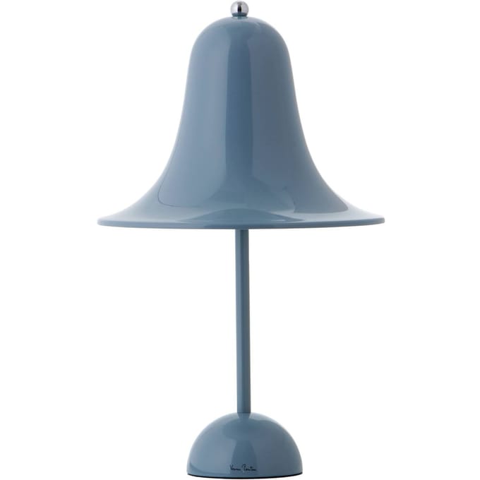 VERPAN Pantop tafellamp stofblauw