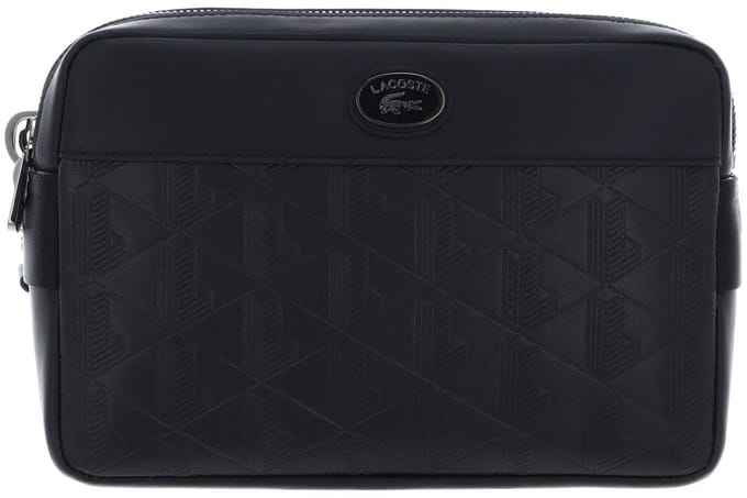 LACOSTE Polstas Nomogramme Clutch Noir Zwart