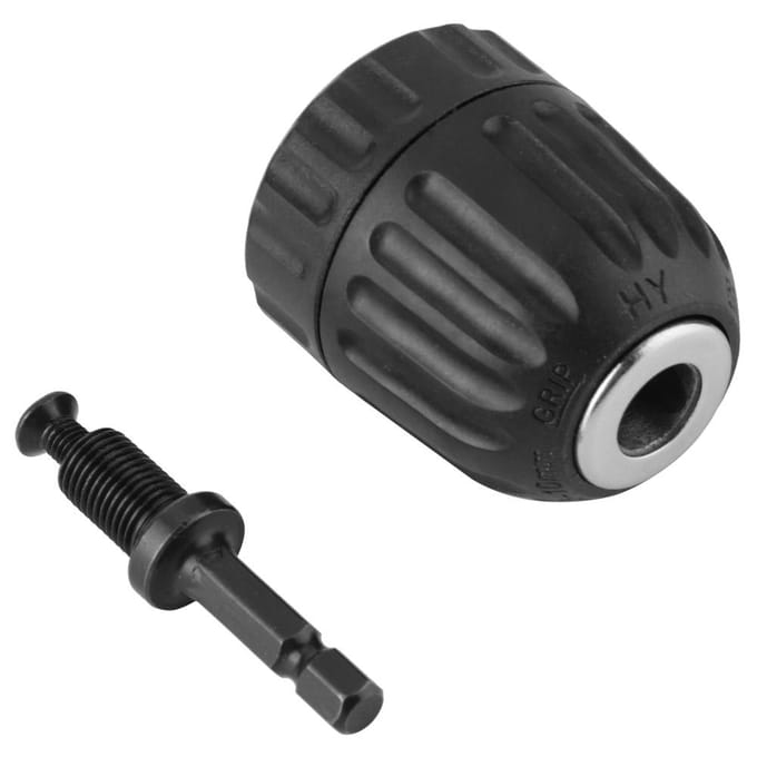 0.810mm Zelfborgende Sleutelloze Boorkop Impact Hamer Boorbit Conversie Houder (#02)