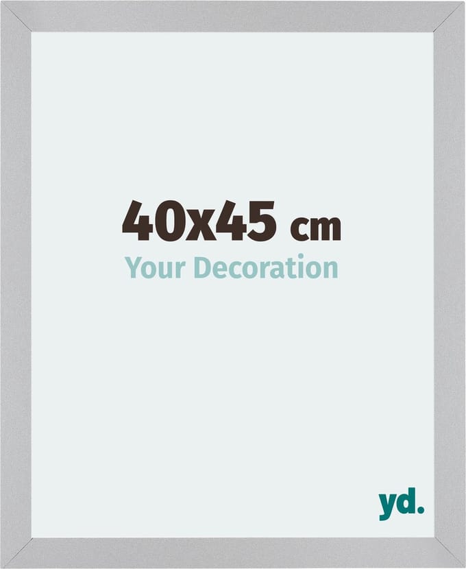 Your Decoration - Fotolijst 40x45 cm - MDF - Zilver Mat - Mura