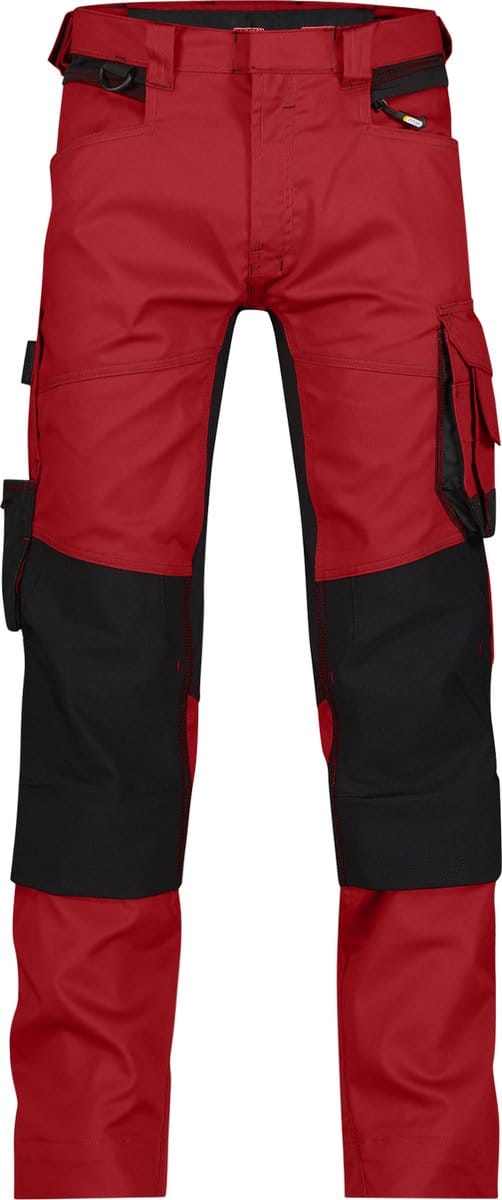 Werkbroek met stretch en kniezakken