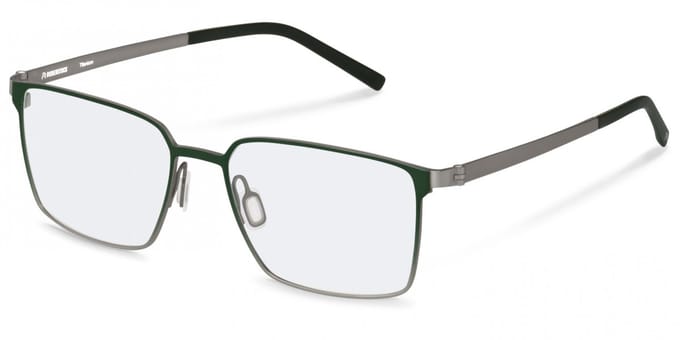 Rodenstock R7178 Green grey gradient, black 56/17/145 MAN Brilmonturen