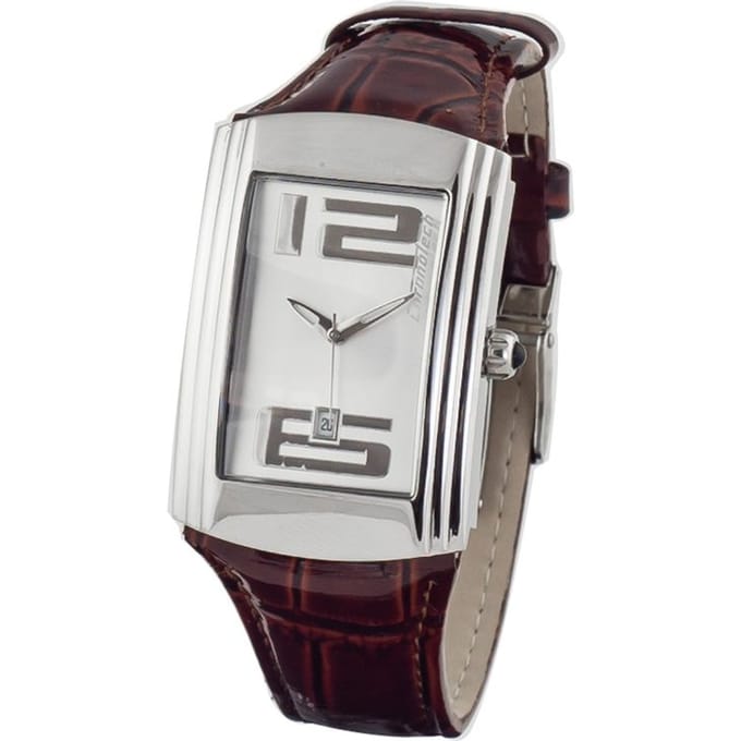 Montre CHRONOTECH CT7017M-03. Quartz, Couleur blanche. Unisexe.
