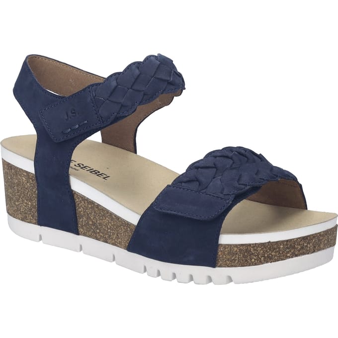 JOSEF SEIBEL Dames Sandaal Quinn 22 in blauw