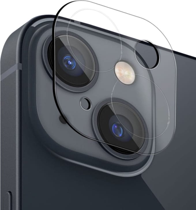 Rosso Screen Protector Geschikt voor Apple iPhone 14 / 14 Plus Camera Lens Protector Transparant