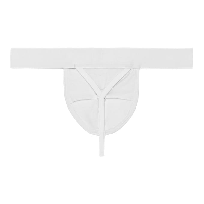 Suspensoir met elastische band met label