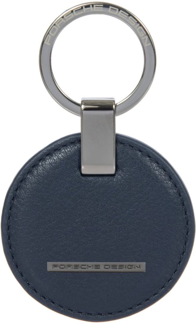 PORSCHE DESIGN Sleutelhanger Keyring Circle Dark Blue Blauw