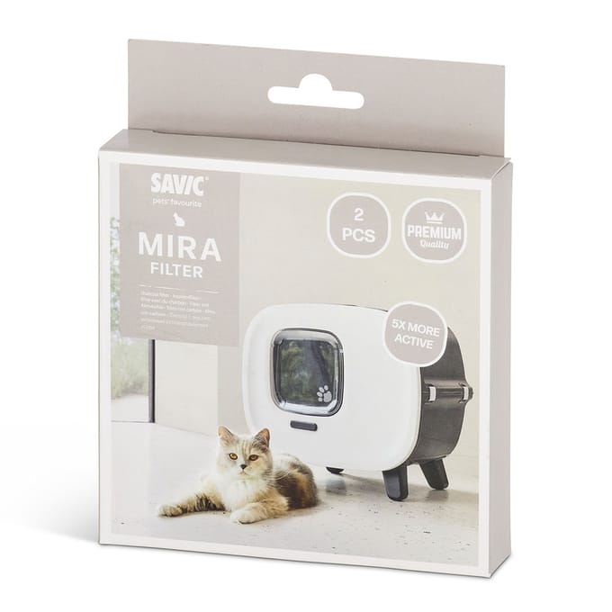 Vervangfilter voor de kattenbak Nobby Pet Mira (x2)