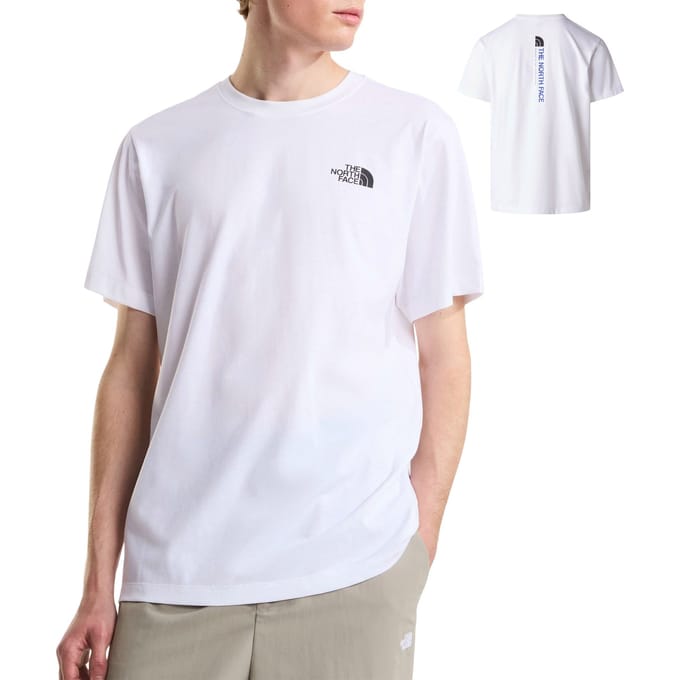 The North Face Vertical Logo Grap Shirt Heren - Maat M