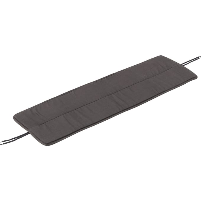 Muuto Linear Steel Bank Zitkussen - donkergrijs - S