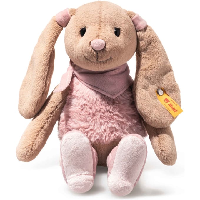 Steiff knuffel konijn Hoppie Cowgirl 32 cm