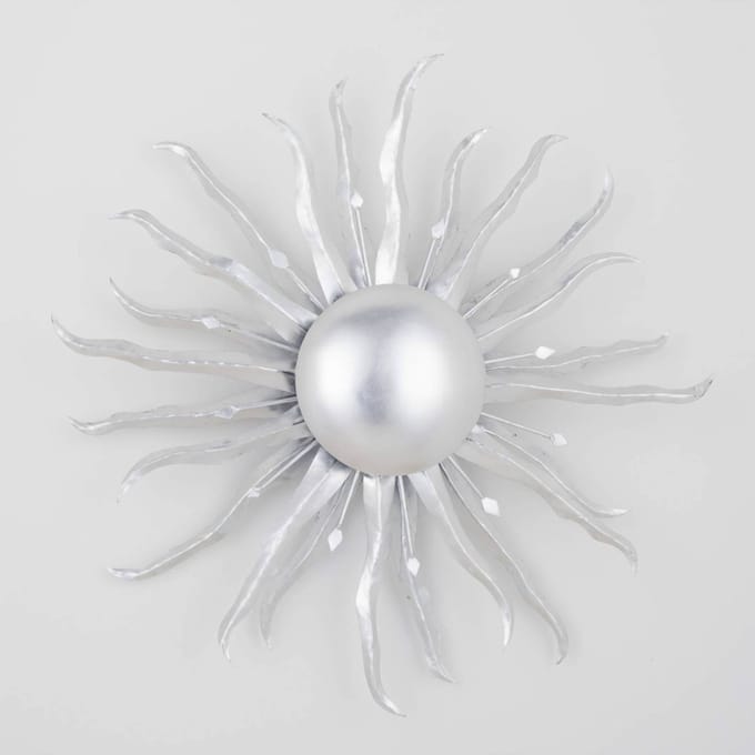 Holländer Betoverende wandlamp SONNE SILBER diameter 70 cm