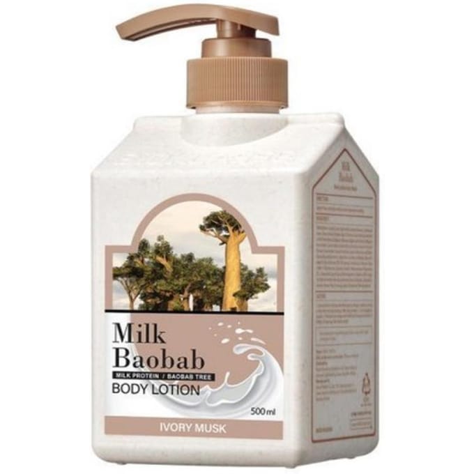 [Milk Baobab] Originele Bodylotion Ivory Musk 500ml white