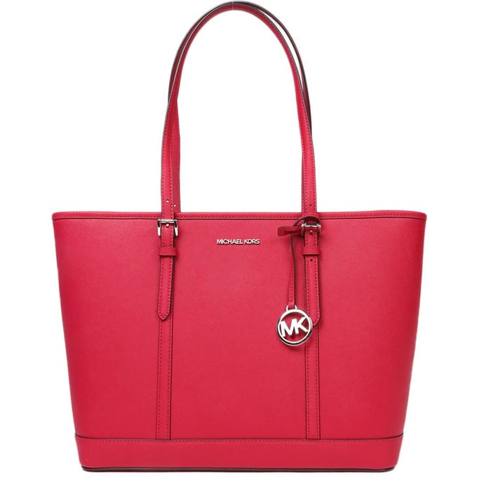 Michael Kors Jet Set Travel Grote Schoudertas Rood