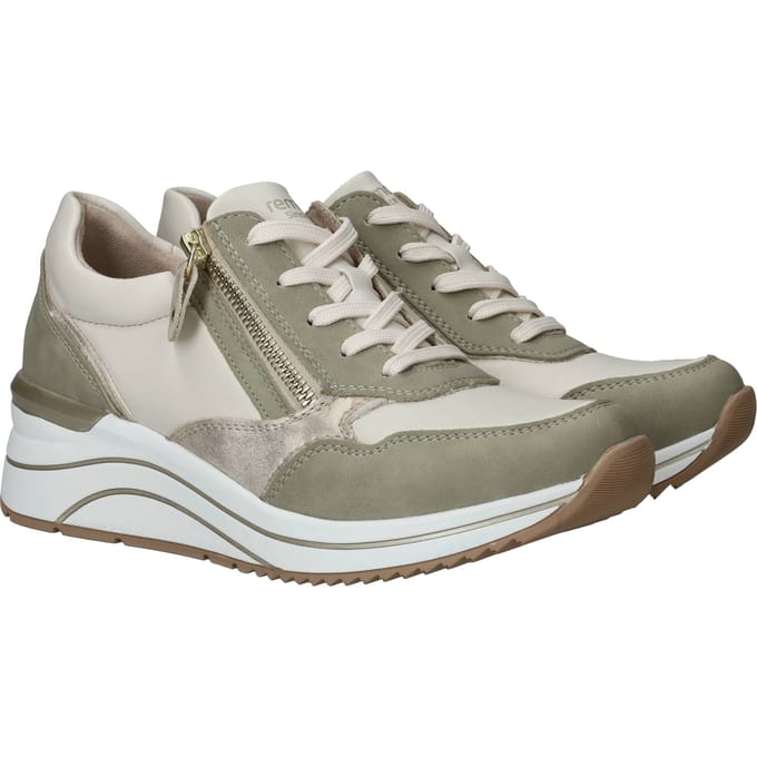 Remonte Sneakers - Dames - Groen - Maat:38