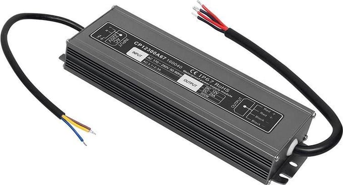 LED driver 12volt 25A 300W - WATERPROOF IP67