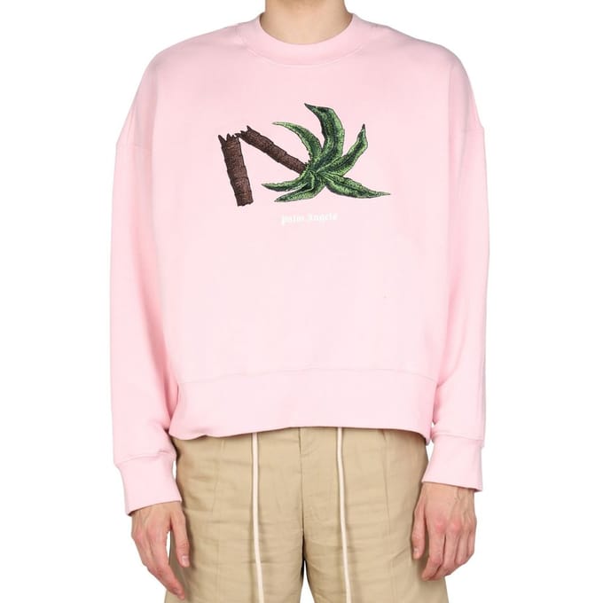 Palm Angels Multicolor Katoenen Sweatshirt