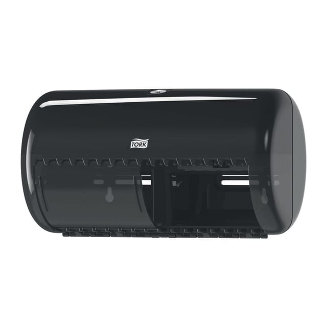 Tork Traditioneel Toiletpapier Dispenser Kunststof Zwart T4