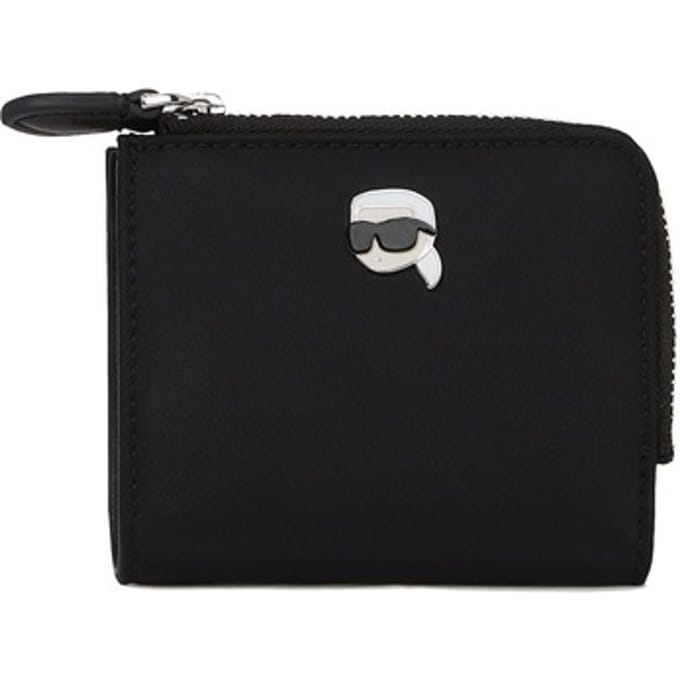Portemonnee Karl Lagerfeld Ikon Nylon Pin Sm Zip Wall