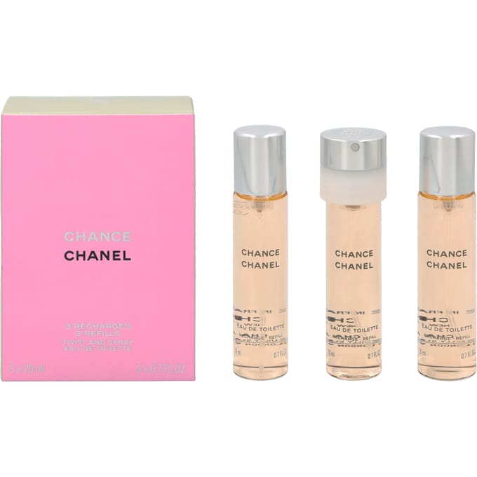 CHANEL - Chance Eau De Toilette Twist And Spray Navulling - 3 ST