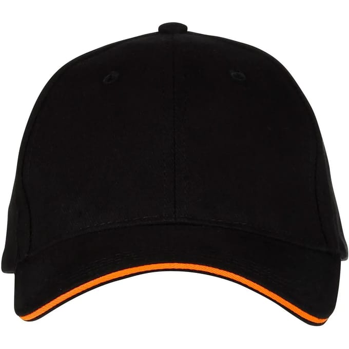 6-panel pet Black & Match