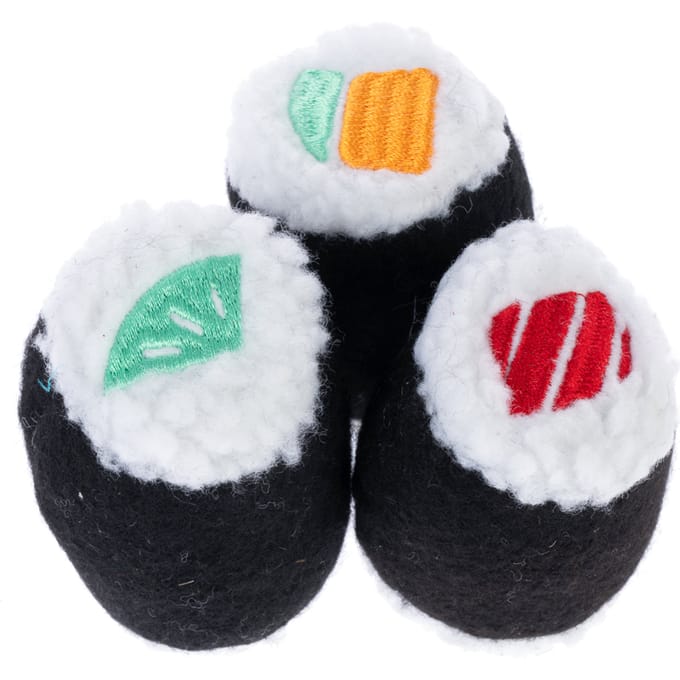 TIAKI kattenspeelset sushi rollen 3-pack kat