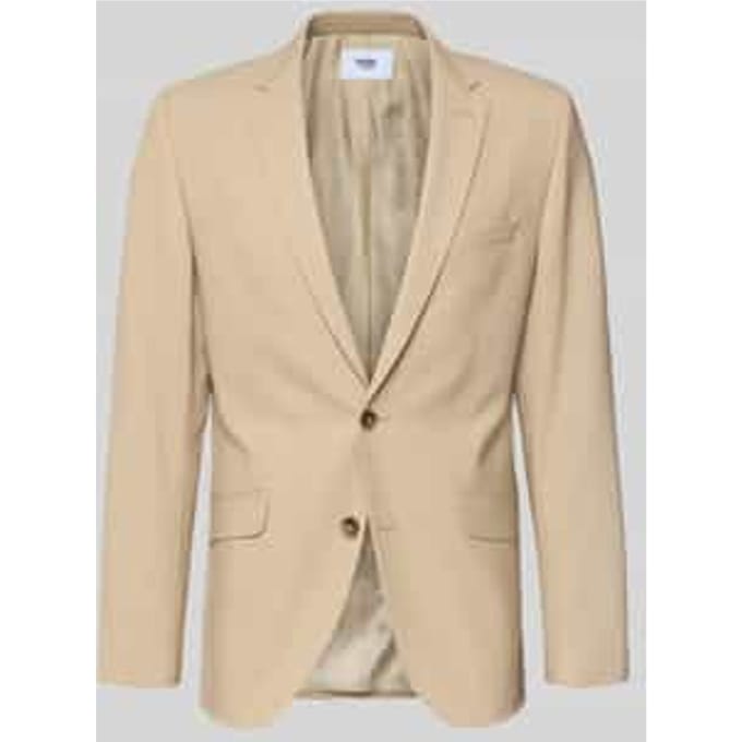 slim fit 2-knoops colbert met klepzakken model 'Allan'