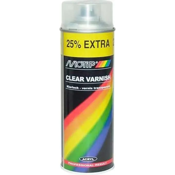 Motip Blanke Hoogglans Acryllak - 500 ml
