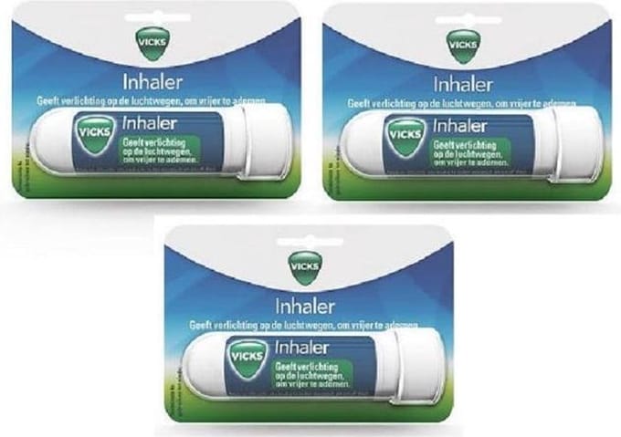 Vicks Inhaler - 3 stuks