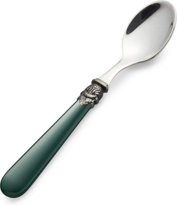 Theelepel, met Groen handvat (mat), EME Napoleon
