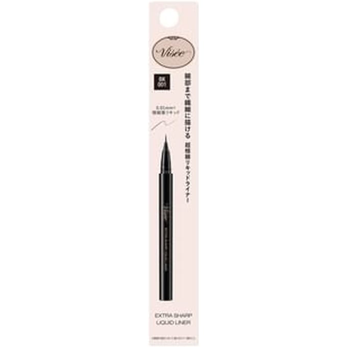 Kose - Visee Extra Sharp Liquid Liner BK001 Black