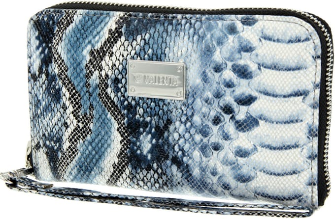 Valenta Handbag Animal Snake - blauw