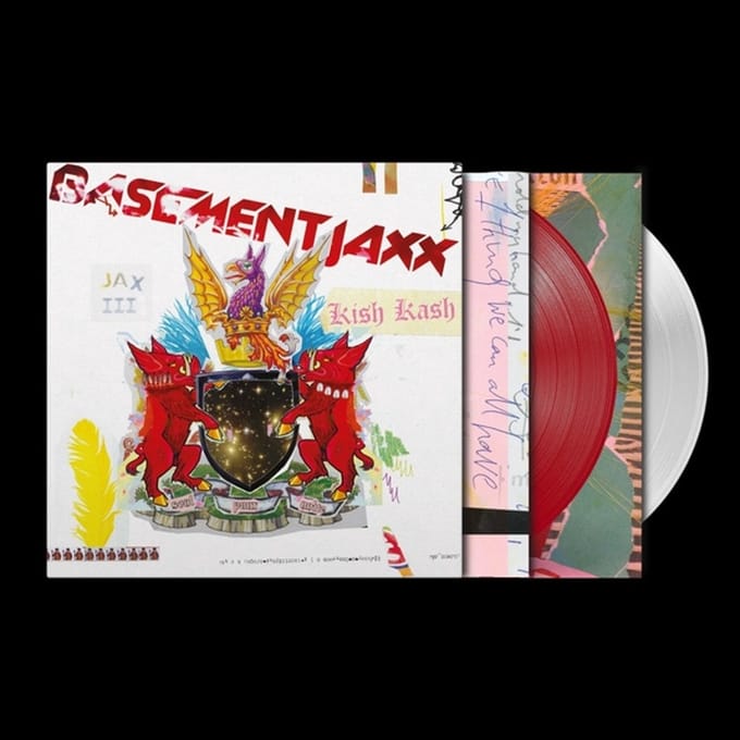 Kish Kash -Red & White Vinyl- - Basement Jaxx