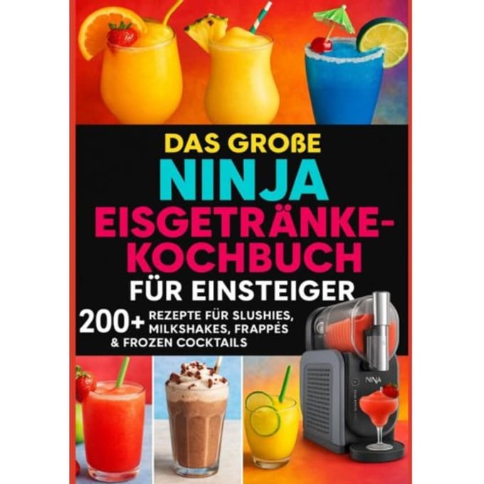 Das Große Ninja Eisgetränke-Kochbuch Für Einsteiger[farbausgabe] - Lia Frost