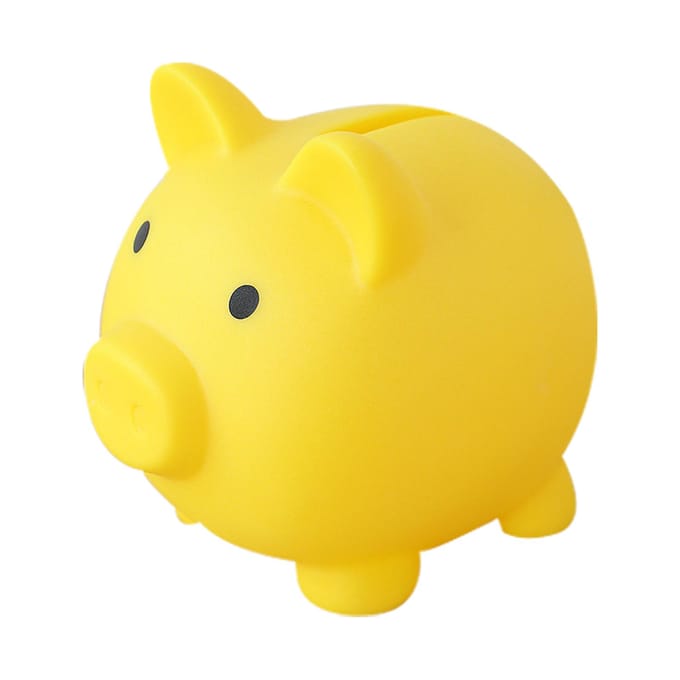 Schattig Keramisch Spaarvarken Spaargeld Munt Spaarpot Kinderspeelgoed Kindergeschenken yellow