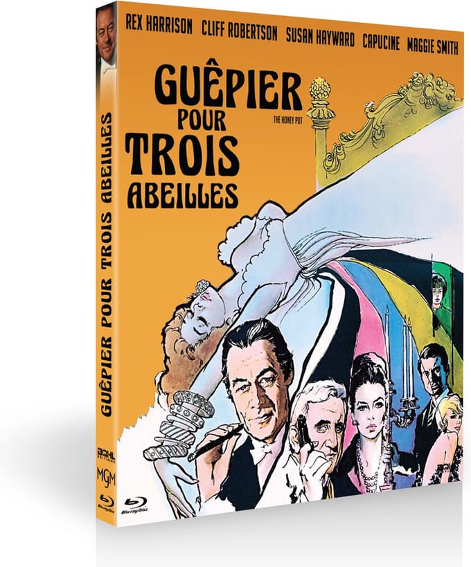 Guêpier pour trois abeilles
