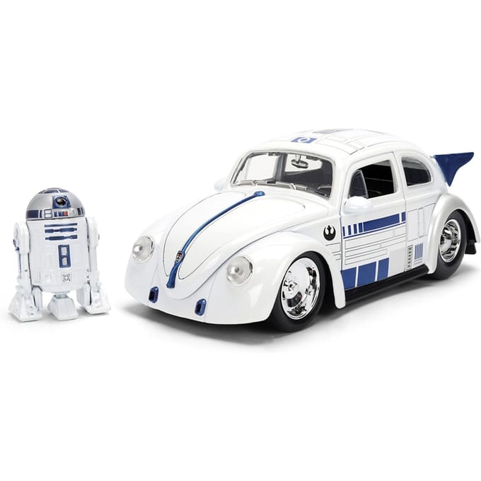 Star Wars - R2-D2 & Volkswagen Drag Beetle - Diecast - Jada - Schaal 1:24