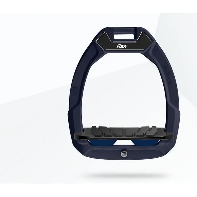 Veiligheidsstijgers voor paardrijden Hellend Grip Rood/Zwart/Marine Flex-On Safe-On