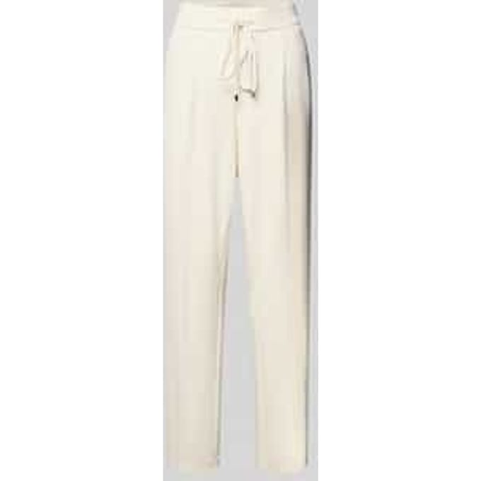 Stoffen broek met elastische band, model 'Myriel'