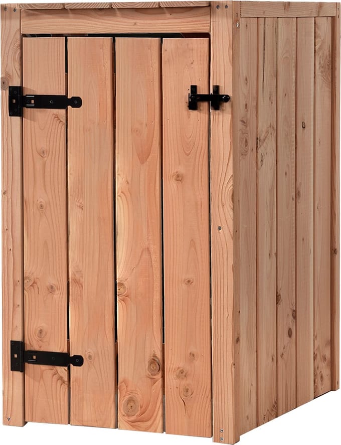 Containerombouw Anna - Kliko Ombouw Enkel - Containerberging - Containerkast enkel - Container berging - Wood Selections
