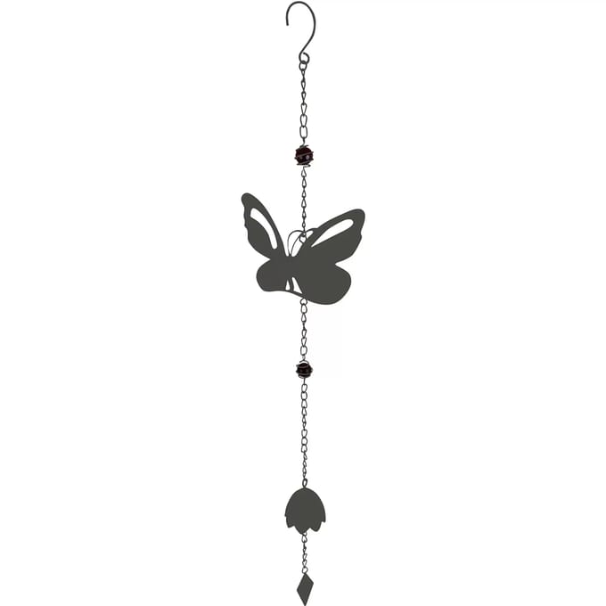 Windchime Vlinder met Kralen Louis Moulin