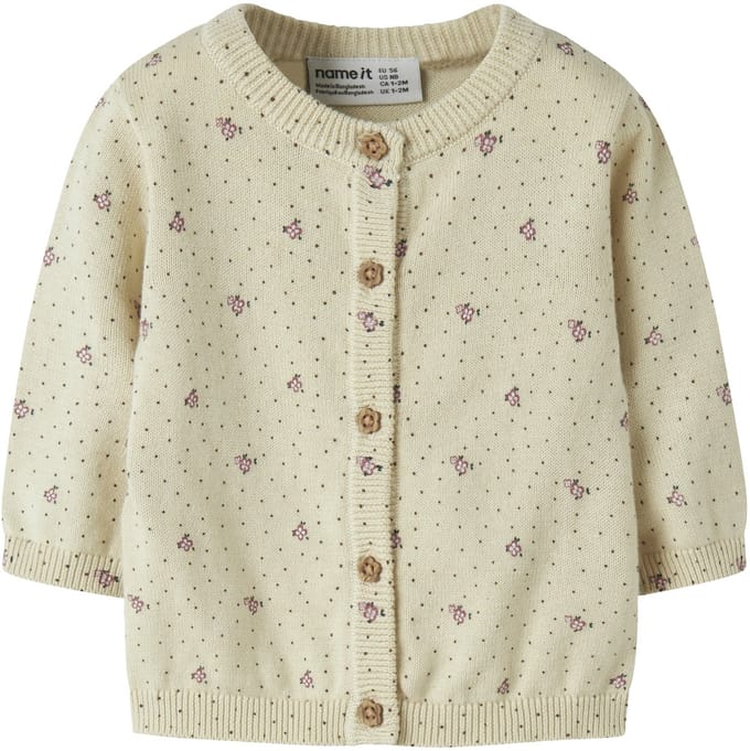 NAME IT - NBFHIDE LS KNIT CARD - Baby - Cardigans