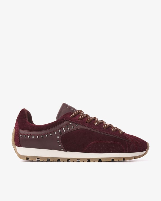 VIA VAI Scott Kyle Sneakers Dames - Leer,Suède - Bordeaux - Maat 38