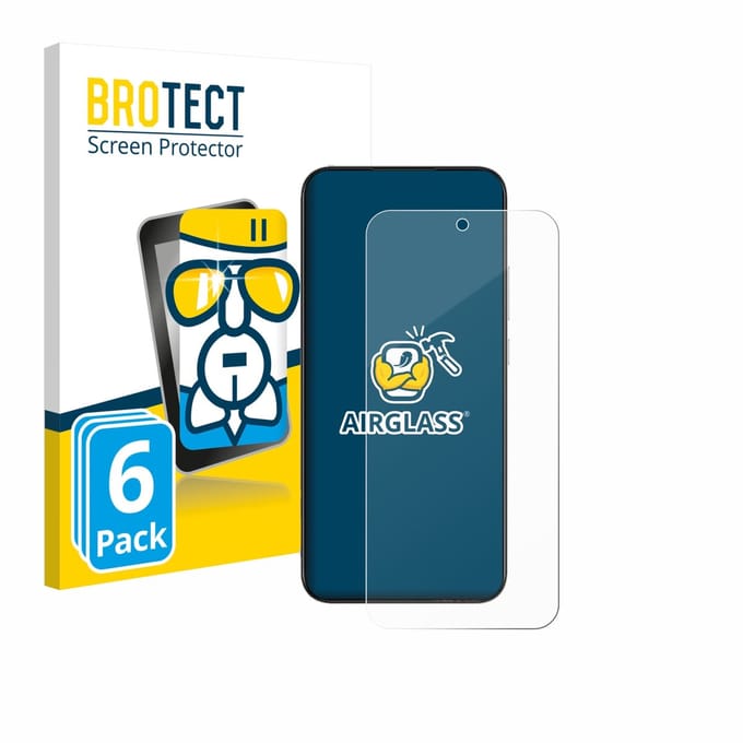 Screenprotector 6 Stuks voor realme Narzo 90 Beschermglas transparant