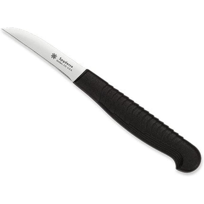 Spyderco mini paring knife black pe