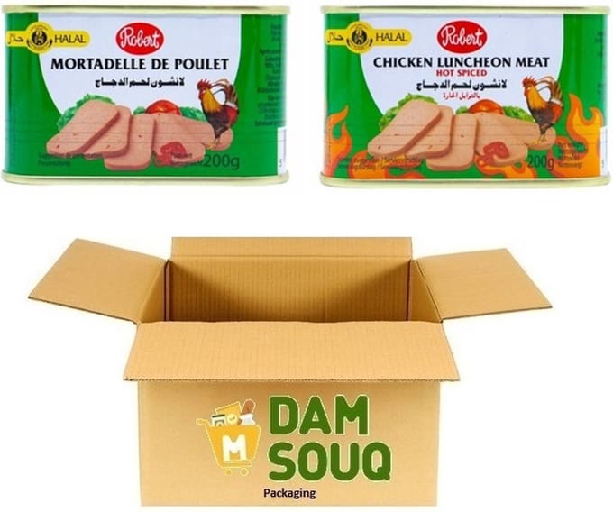 Mixpakket Robert Ingeblikt Kip en Kip Pittig (2x 200Gr) (Halal)